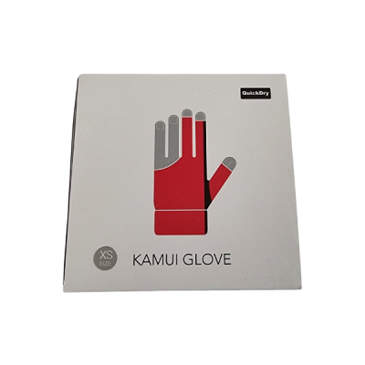 Billard Handschuh Kamui rot Größe XS